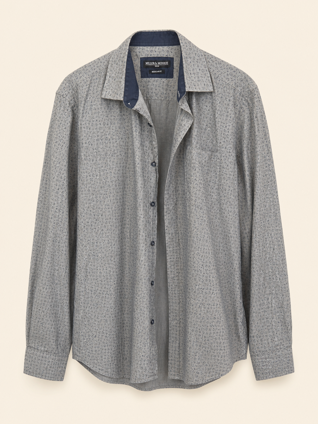Chemise micro-print