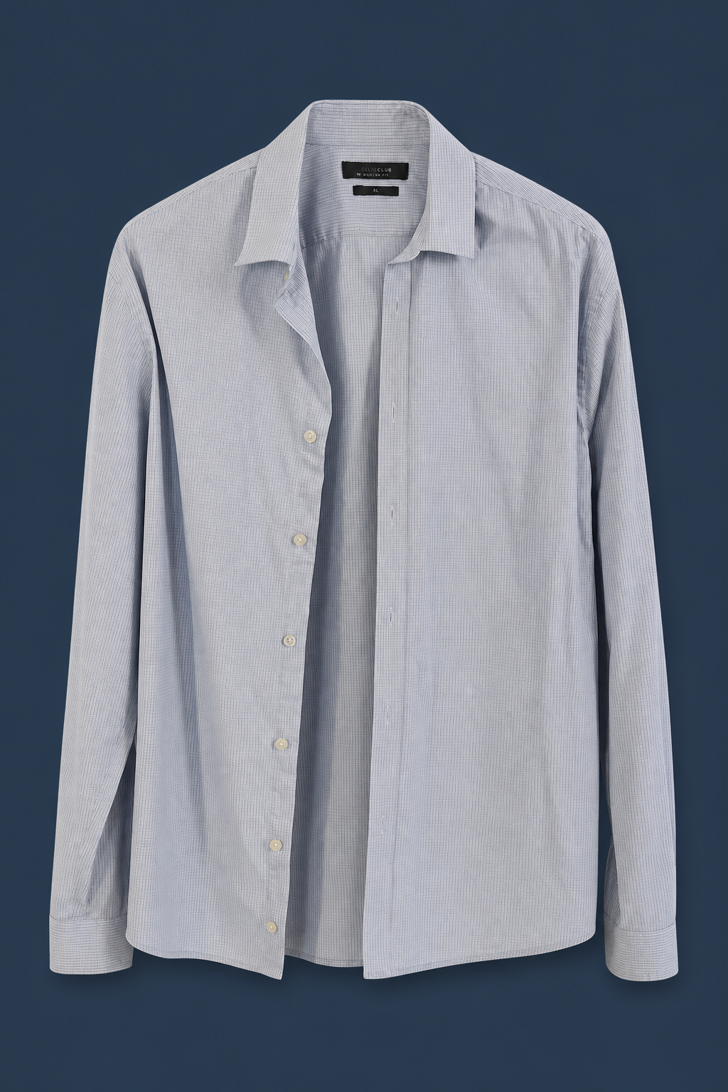 Chemise micro-carreaux
