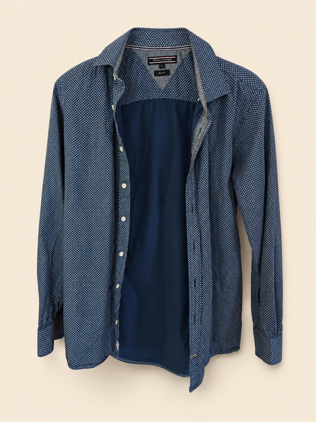 Chemise micro-pois Tommy