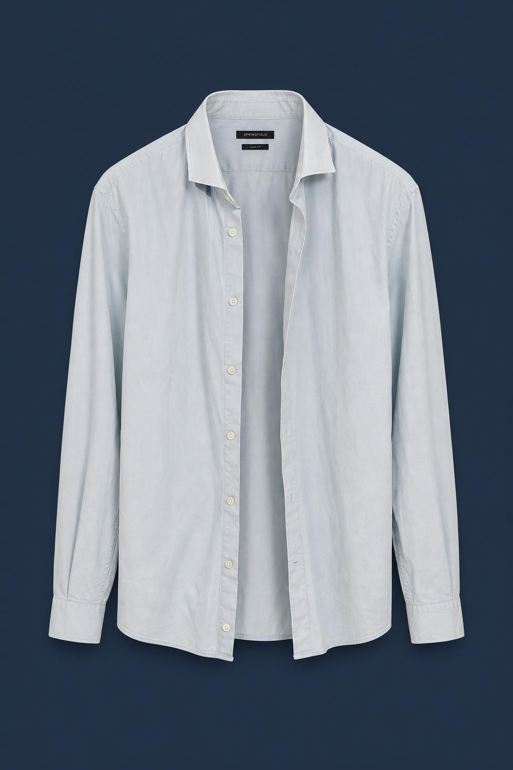 Chemise bleu pâle