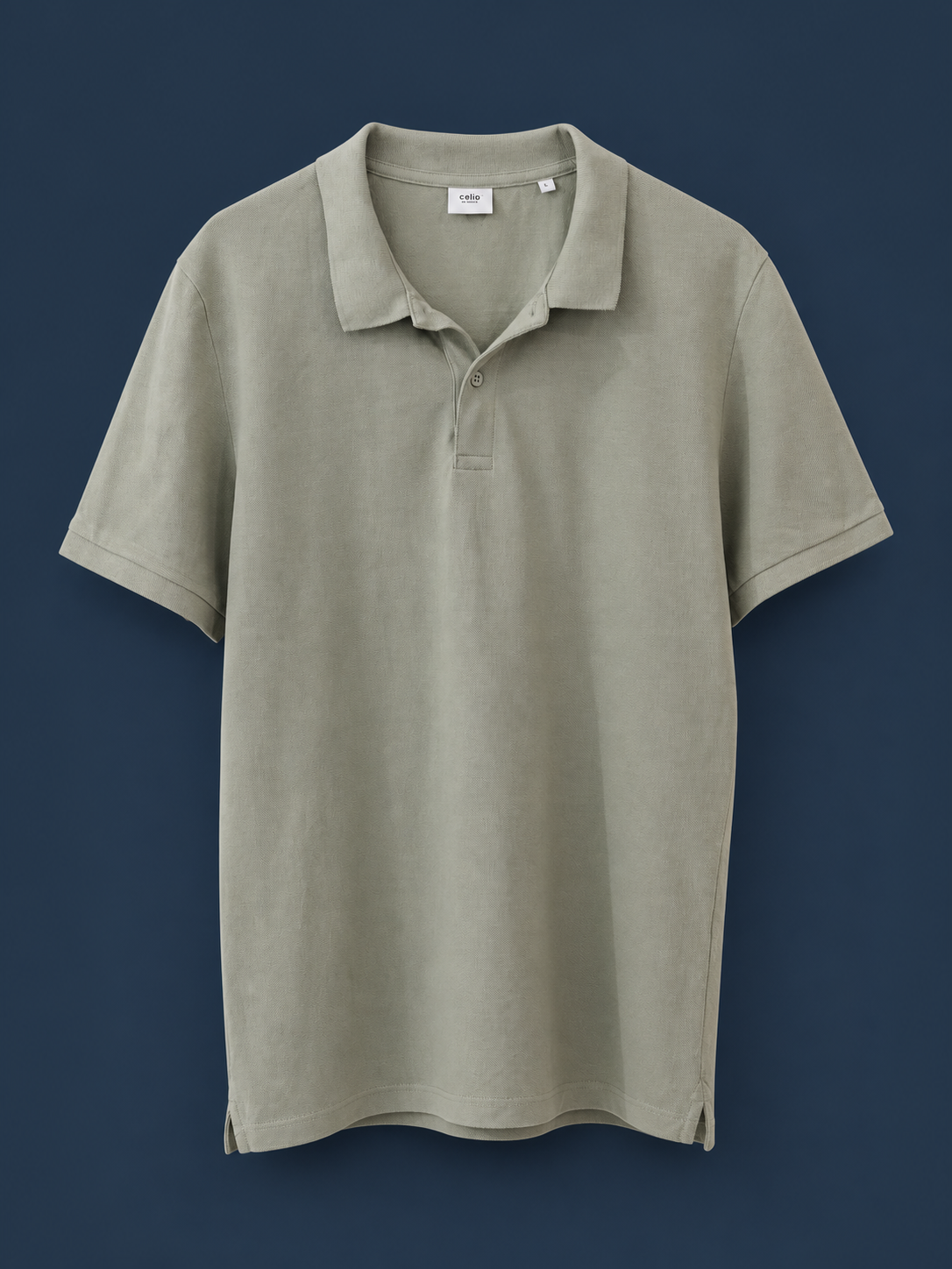 Polo vert sauge
