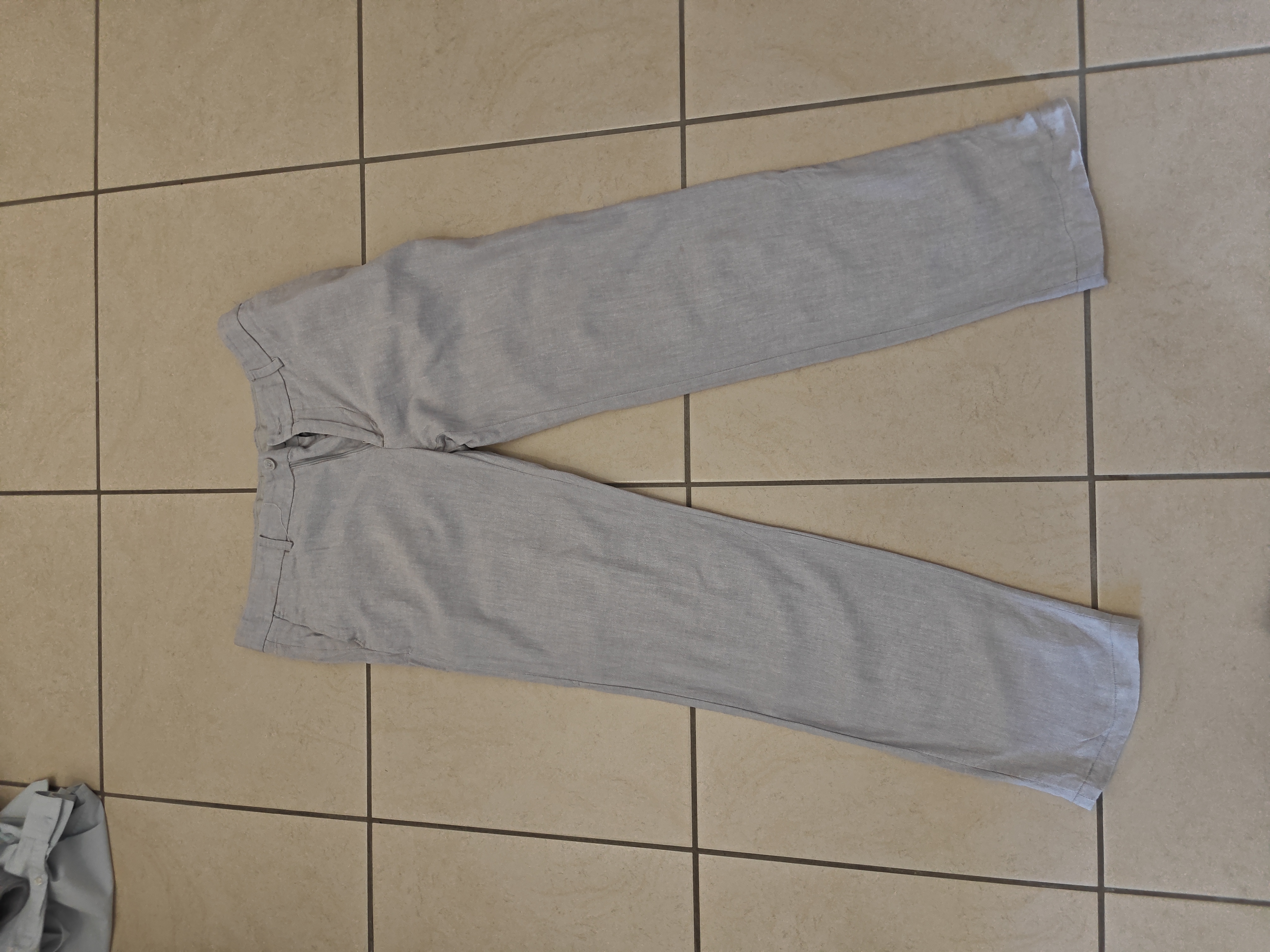 Pantalon gris clair